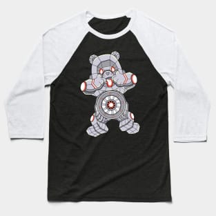 mecha cyborg care bear funny Baseball T-Shirt